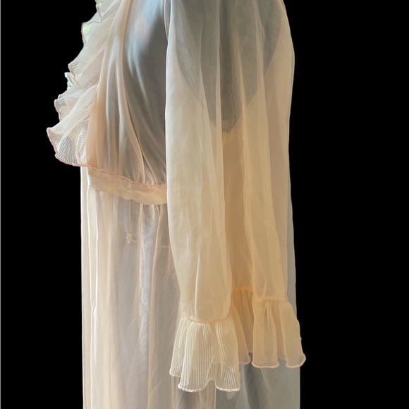 Double layer peach Penior set 1960-70. vintage.  no flaws - Picture 9 of 15